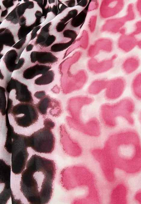 Leo Schal light coral pink