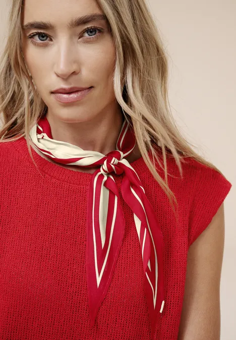 Nicki sjaal salsa red