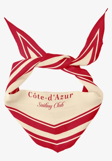 Nicki sjaal salsa red