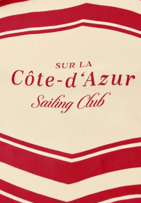 Nicki sjaal salsa red