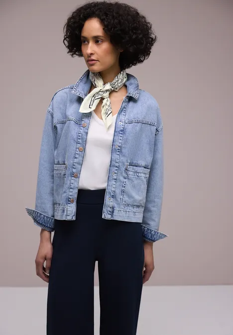 Bandana met patroon shadowed navy