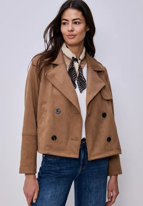 Nicki sjaal met stippenpatroon espresso brown Nicki sjaal met stippenpatroon espresso brown