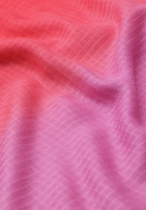 Schal mit Farbverlauf salsa red