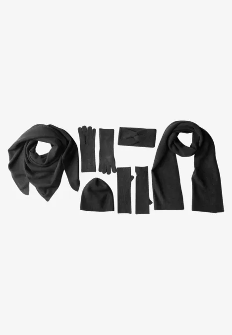 Feinstrick Beanie in Unifarbe anthracite melange Feinstrick Beanie in Unifarbe anthracite melange