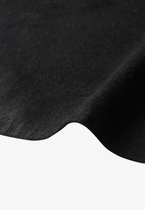Feinstrick Dreieckstuch in Unifarbe Black Feinstrick Dreieckstuch in Unifarbe Black