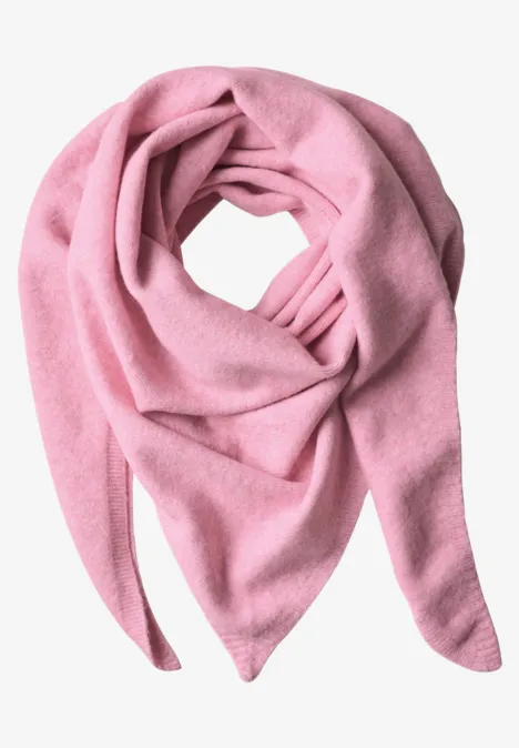 Feinstrick Dreieckstuch in Unifarbe vintage blush mel. Feinstrick Dreieckstuch in Unifarbe vintage blush mel.