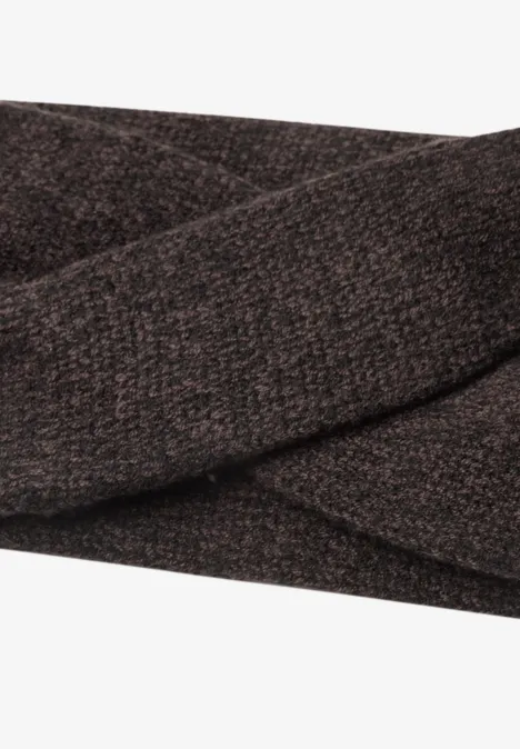 Bandeau à l'aspect chiné Black