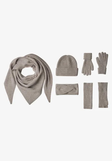 Beanie in Melange-Optik Muddy Mocha Beanie in Melange-Optik Muddy Mocha