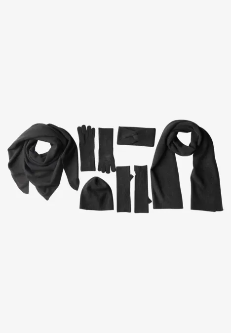 Feinstrick Handschuhe in Unifarbe anthracite melange Feinstrick Handschuhe in Unifarbe anthracite melange