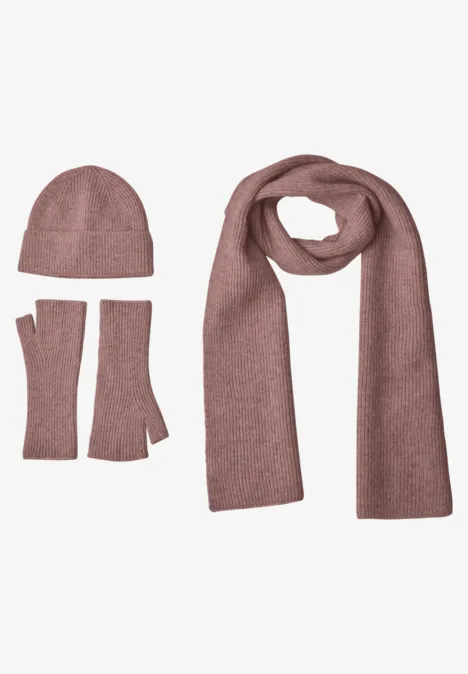 Sjaal in melange-look vintage blush mel. Sjaal in melange-look vintage blush mel.