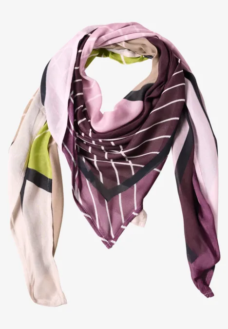 Doek met grafisch patroon multicolor Doek met grafisch patroon multicolor