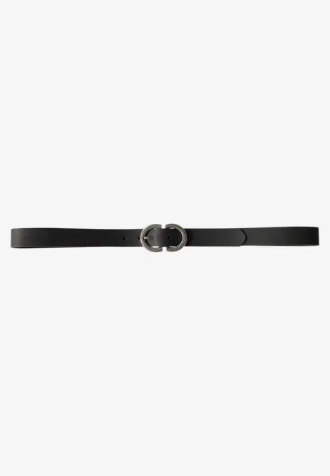 Leder-Gürtel Black