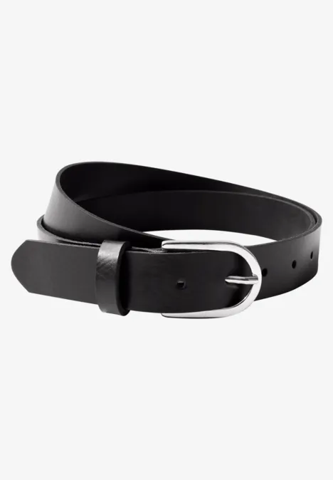 Ledergürtel Black