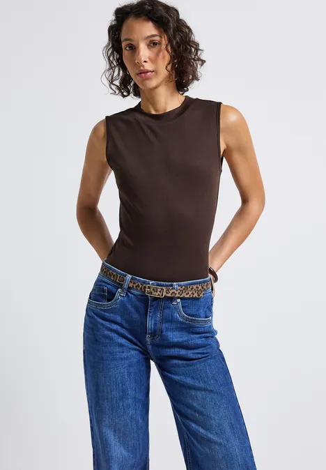 Smalle leo leren riem strong camel