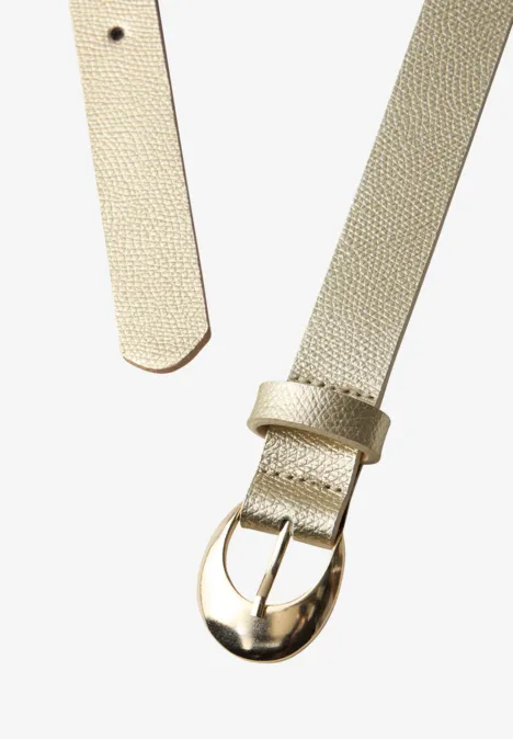 Metalen riem light gold dull Metalen riem light gold dull