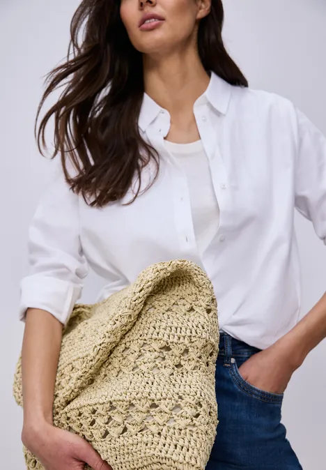 Sac en macramé moonstone sand