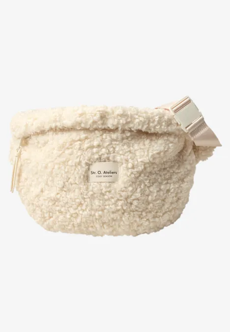 Teddy-Umhängetasche in Unifarbe barley beige Teddy-Umhängetasche in Unifarbe barley beige