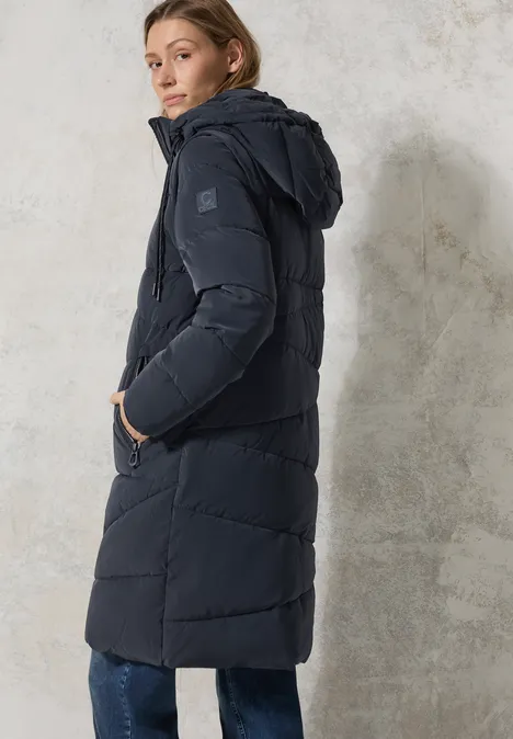 2-in-1 Steppmantel dark navy blue