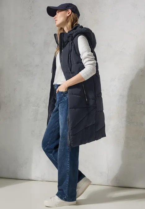 2-in-1 Steppmantel dark navy blue