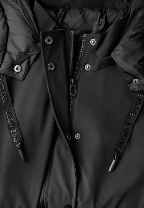 Trench-coat 2 en 1 Black