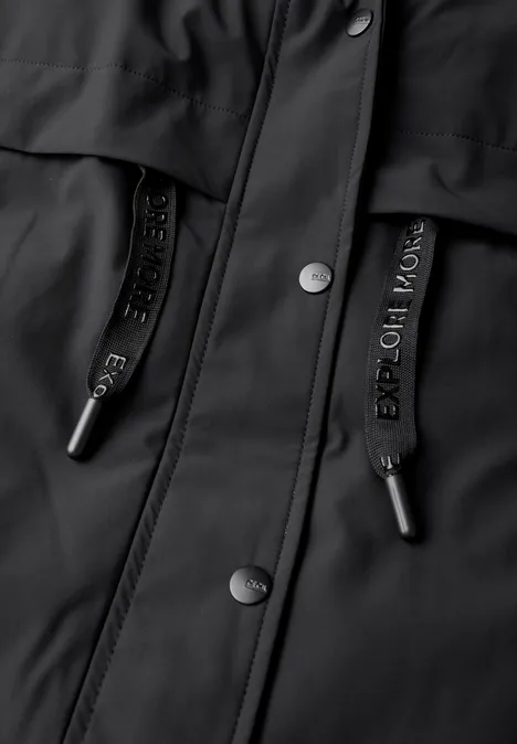 Trench-coat 2 en 1 Black