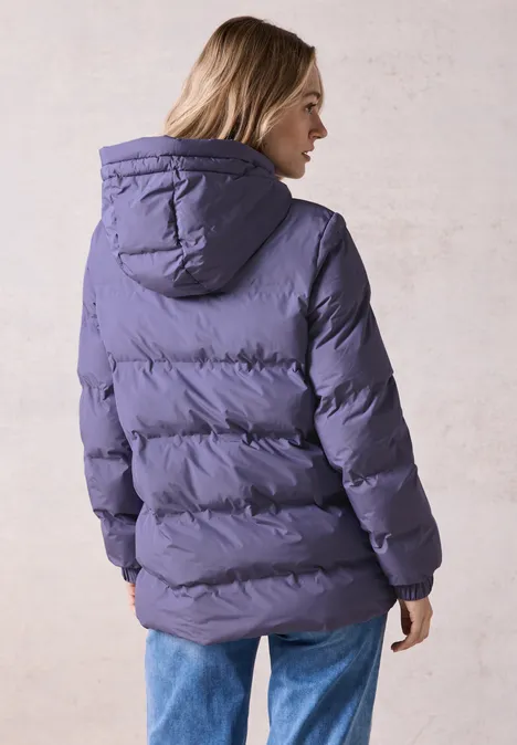 Gefütterte Jacke stormy violet