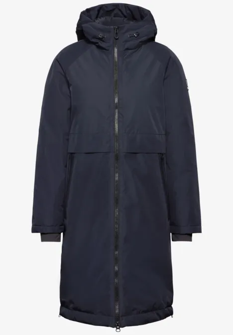 Gefütterter Trenchcoat dark navy blue