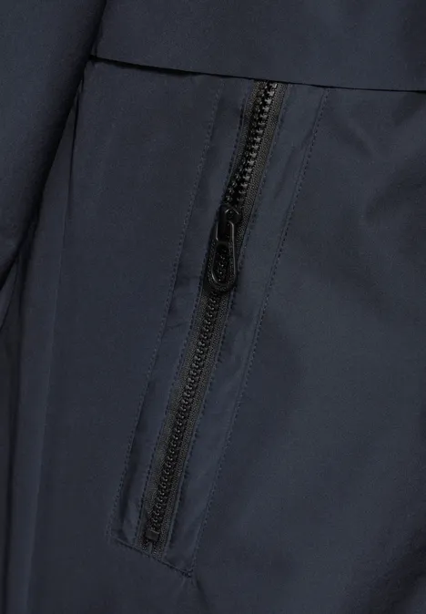 Gefütterter Trenchcoat dark navy blue