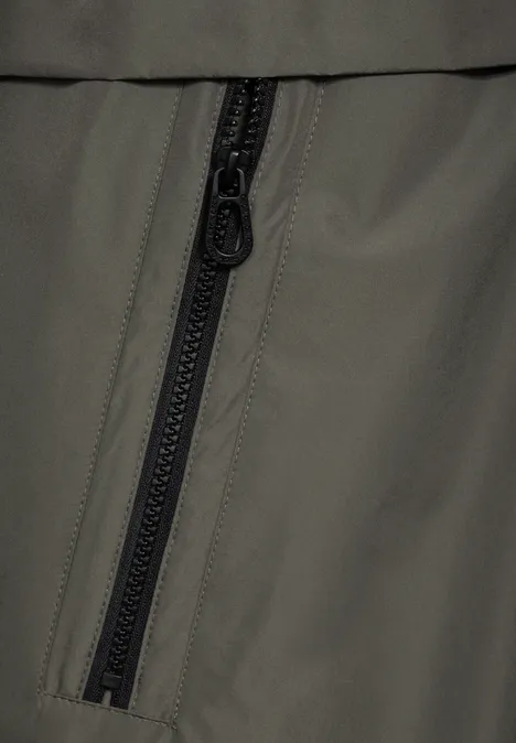 Gefütterter Trenchcoat golden khaki