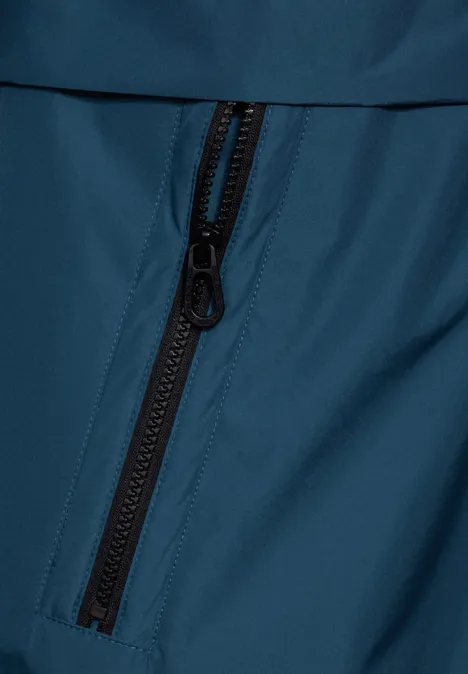 Gefütterter Trenchcoat dull teal blue