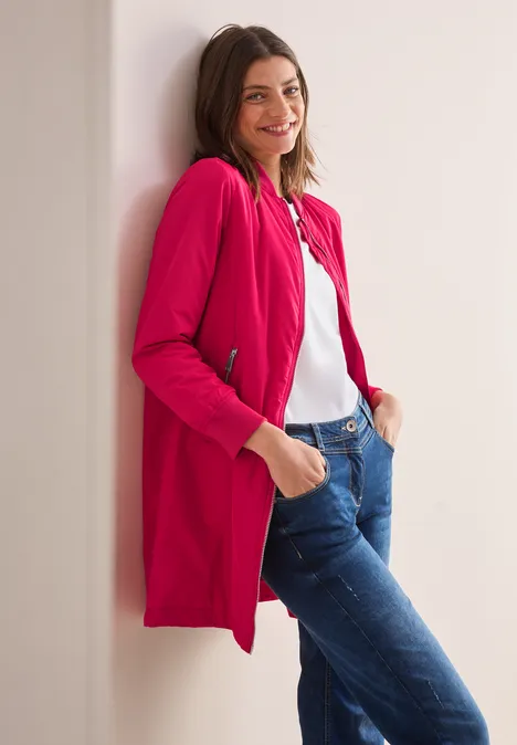 Langer Blouson granita red