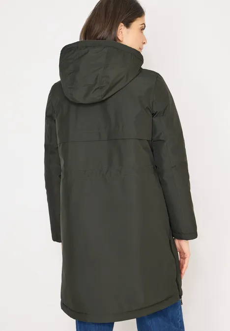 Parka sportive olive wood