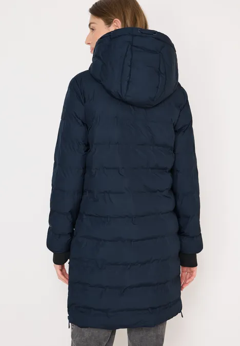 Manteau avec coutures collées dark navy blue
