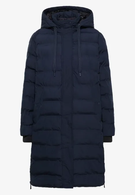 Manteau avec coutures collées dark navy blue