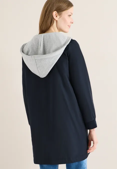 Lange blouson blue navy Lange blouson blue navy