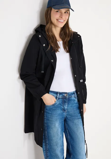 Lange Memory Jacke Black