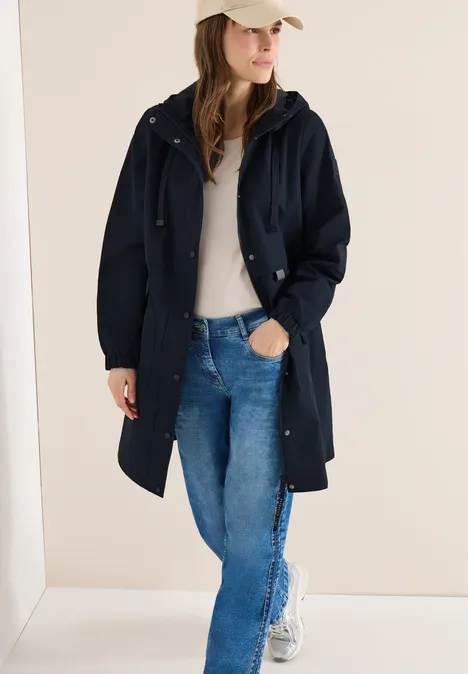 Lange Memory Jacke blue navy