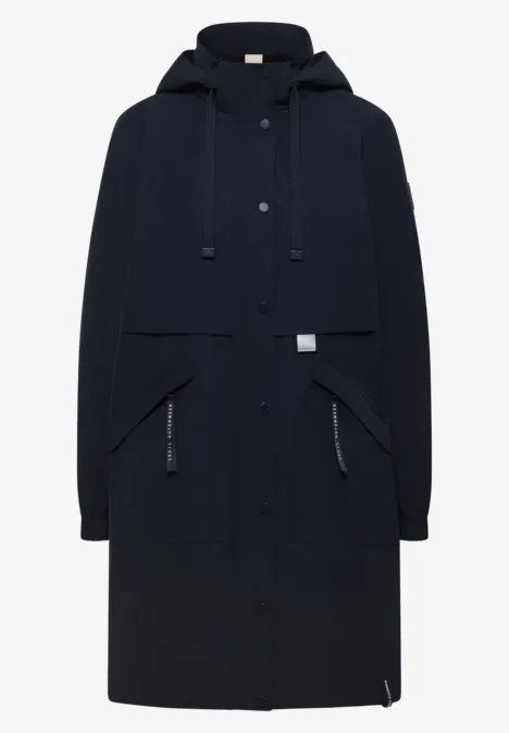 Lange Memory Jacke blue navy