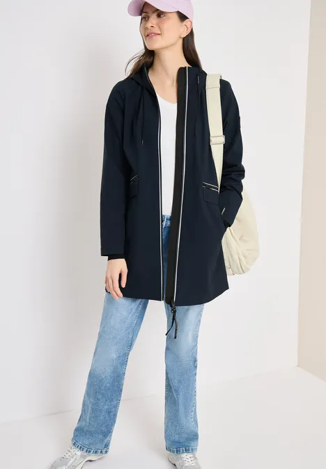 Lichtgewicht softshell jas blue navy