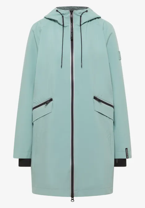 Lichtgewicht softshell jas mint sea green