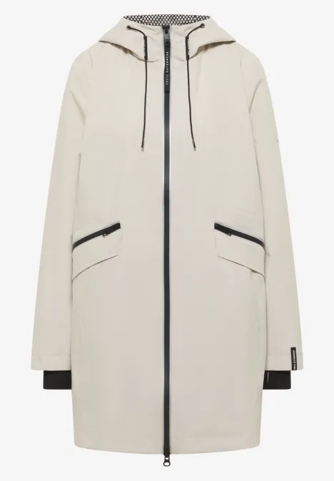 Lichtgewicht softshell jas dust beige