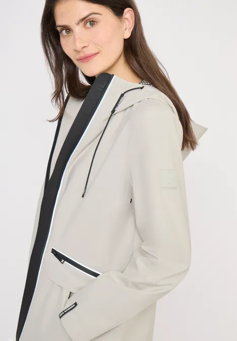 Lichtgewicht softshell jas dust beige