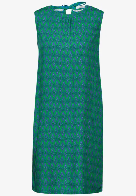 Print Sommer-Kleid fresh apple green