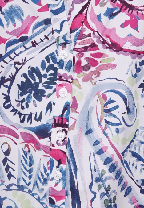 Kleid mit Print vanilla white