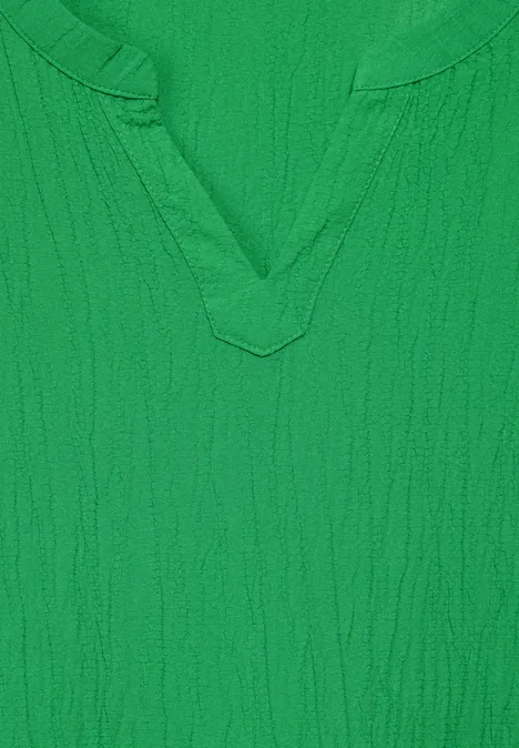 Tunika Kleid mit Struktur fresh apple green