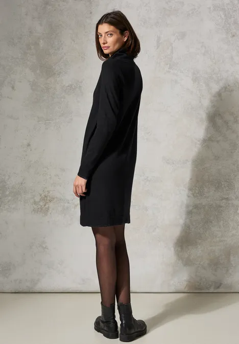 Robe avec détails scintillants Black