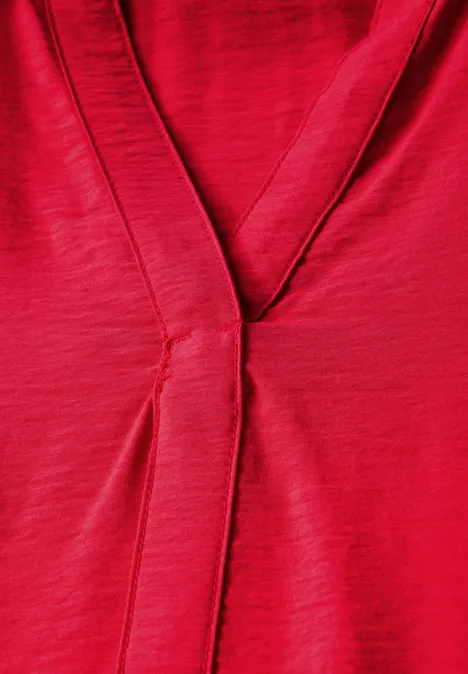 Blusenkleid glazed apple red