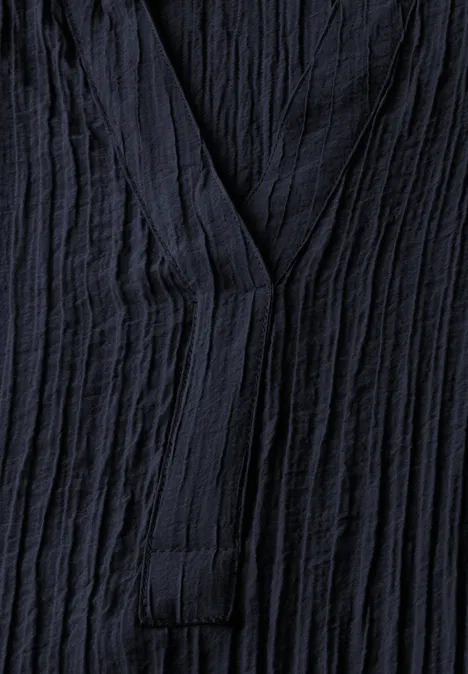 Strukturkleid universal blue