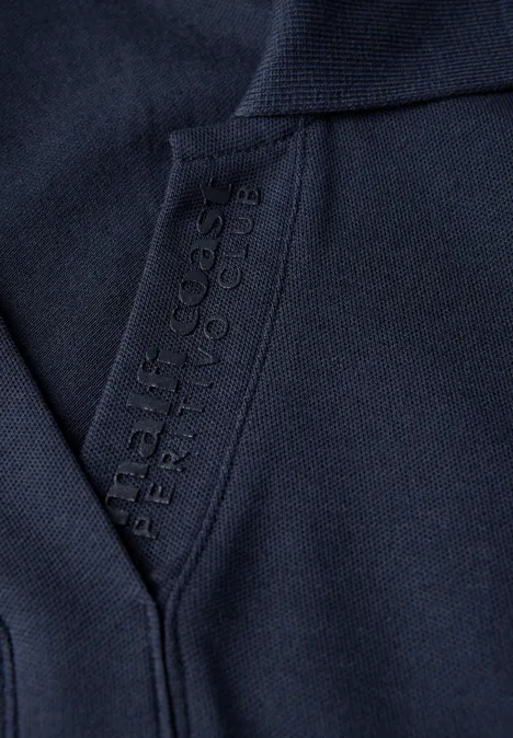 Piqué Polo-Kleid urban navy blue