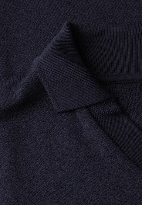 Sommerliches Strick-Kleid urban dark blue